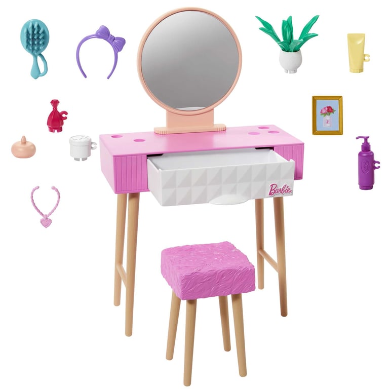 Barbie HJV35 akcesorium dla lalek Zestaw mebli dla lalek
