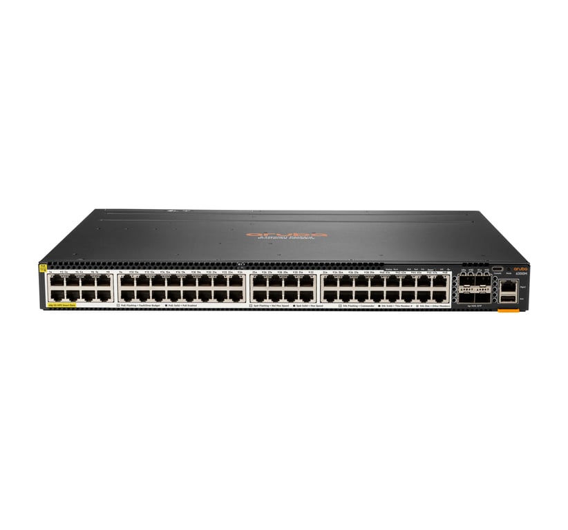 HPE Aruba Networking Aruba 6300M Zarządzany L3 Obsługa PoE 1U Szary