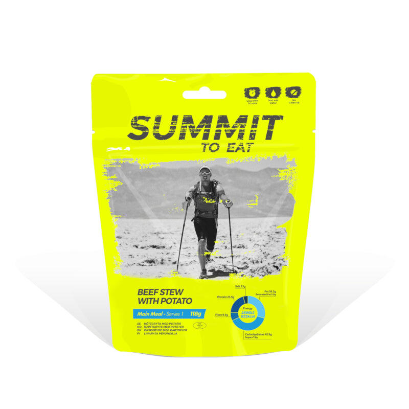 Summit To Eat Liofilizat GULASZ WOŁOWY z ziemniakami 118g (na porcję 478g, 622 kcal) - ONE SIZE apm_5060138531277
