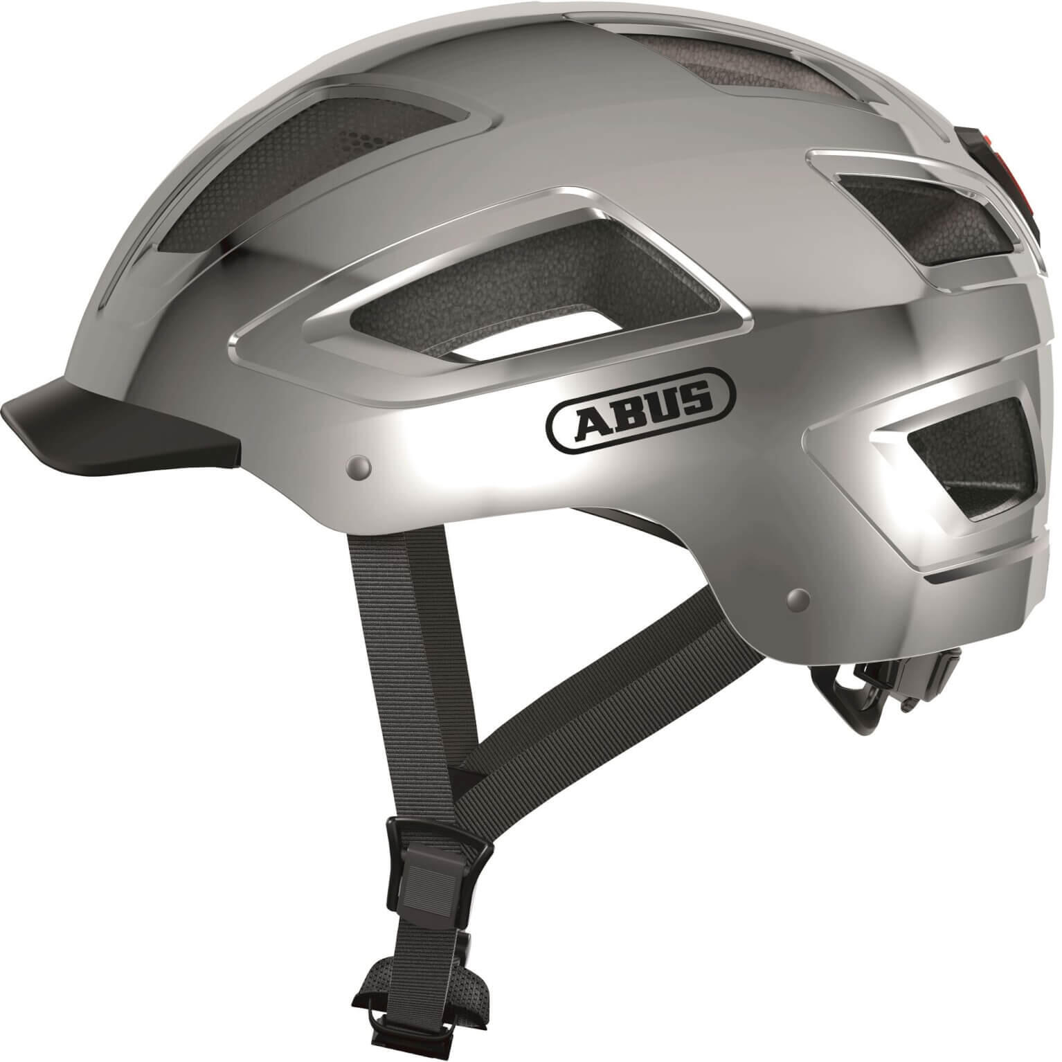 Abus Hyban 2.0 Kask, srebrny L | 56-61cm 2021 Kaski rowerowe 40197