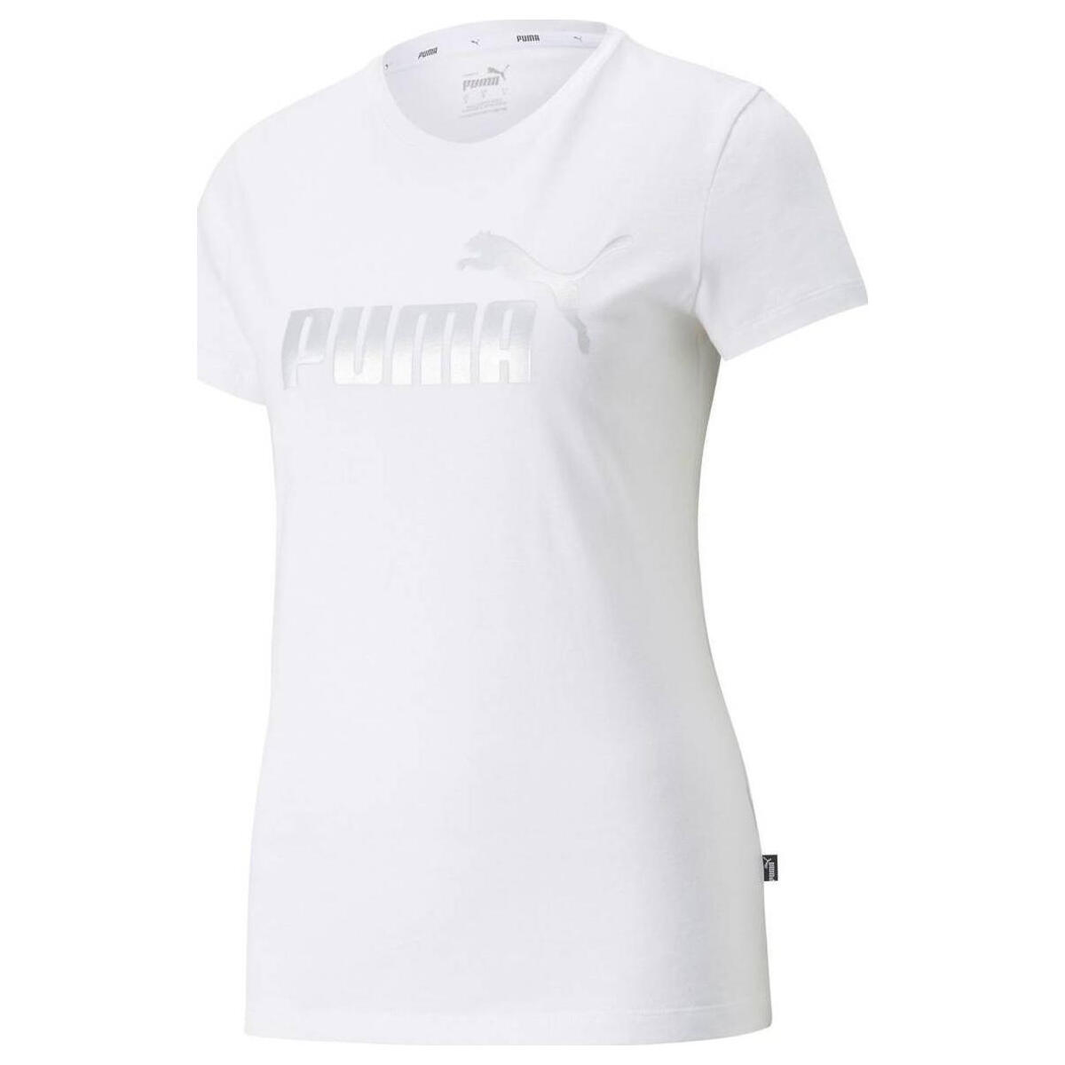 T-shirt Damski Metalik Logo Essentials