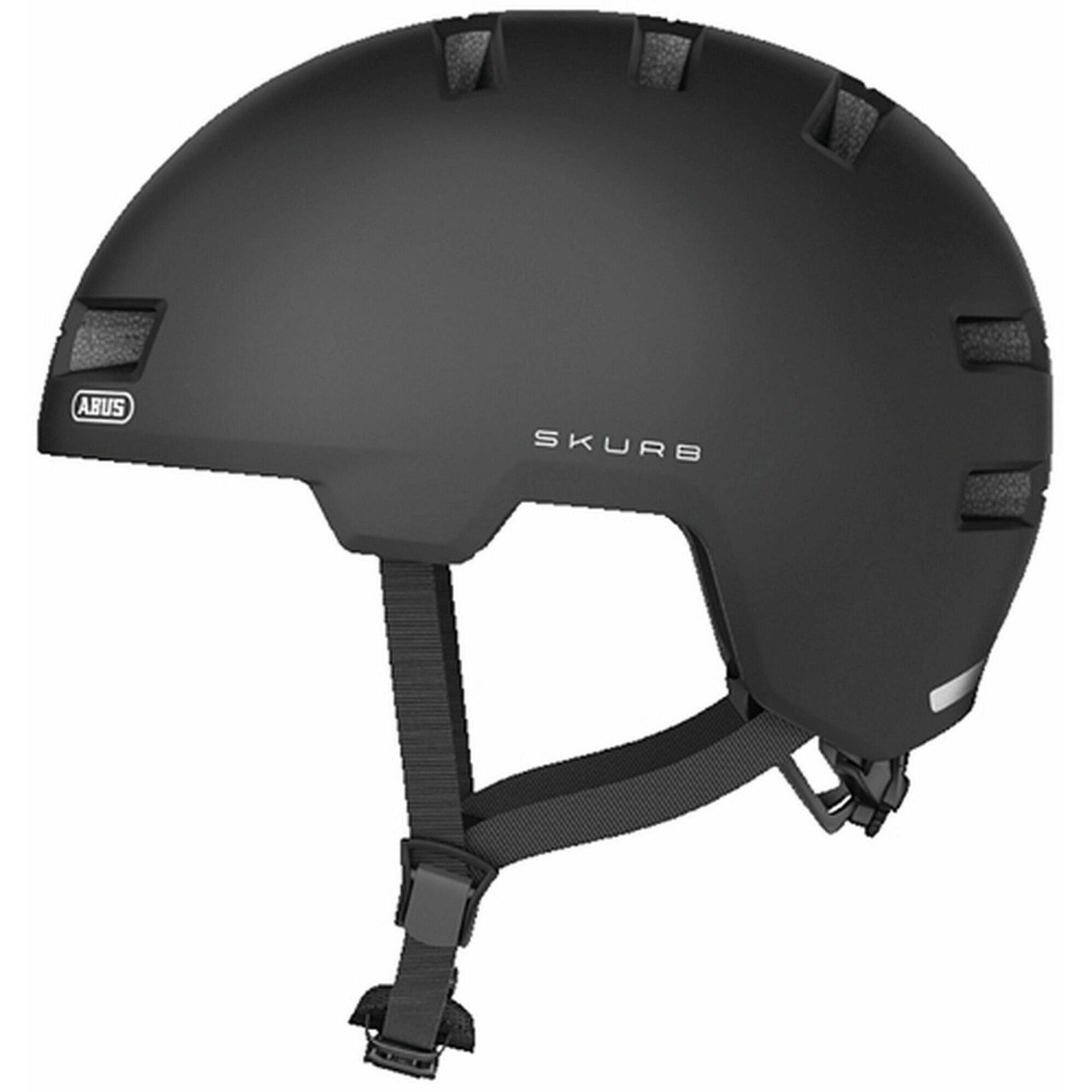 Abus Skurb Helmet, czarny L | 58-61cm 2021 Kaski rowerowe 40372