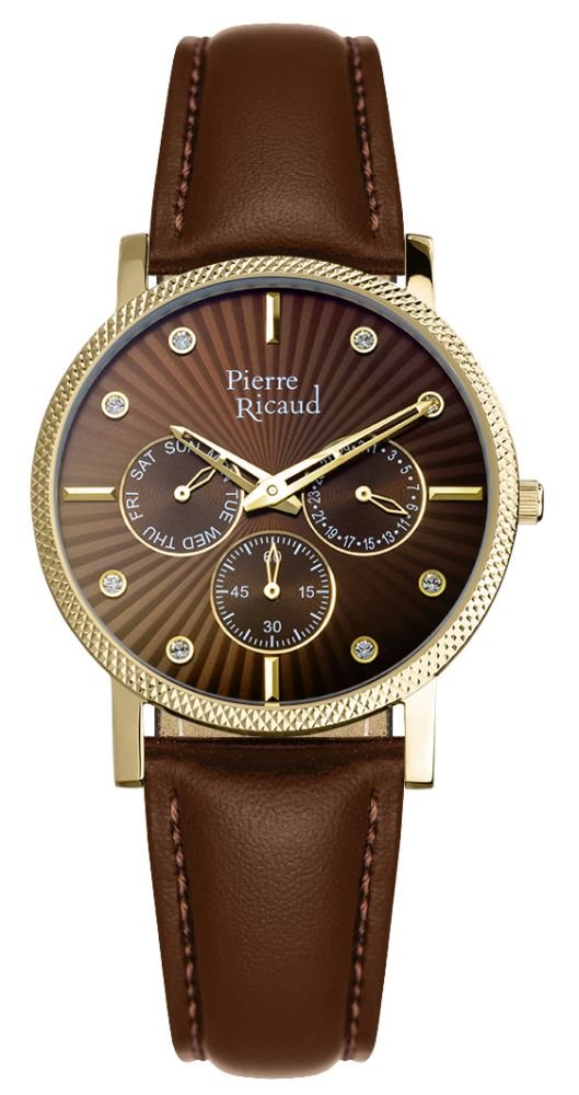 Zegarek kwarcowy PIERRE RICAUD P21072.1B9GQF, damski, WR30