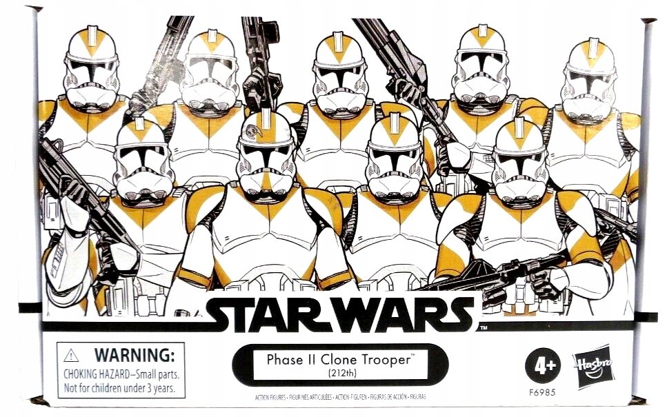 Star Wars The Vintage Collection Phase Ii 2 Clone Trooper (212Th) 4 Pack