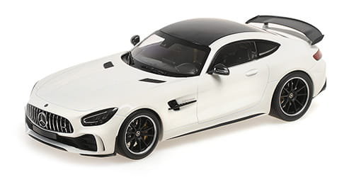 Mercedes-Amg Gt-R 2021 White Metallic 1:18 Minichamps