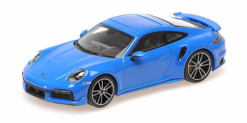Porsche 911 (992) Turbo S Coupe Sport Design - 2021 - Blue
