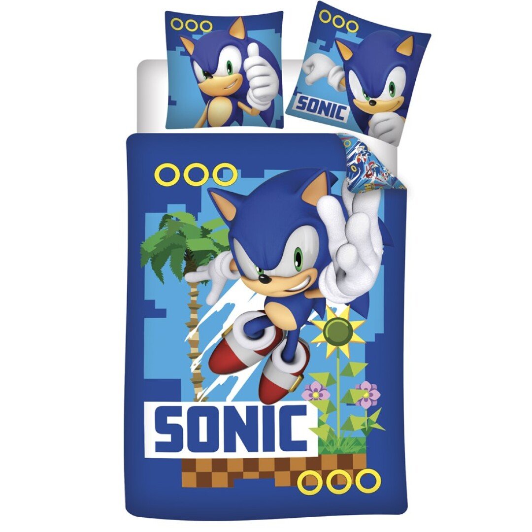 Pościel Sonic Dwustronna 135x200 + 80x80 100% Bawełna