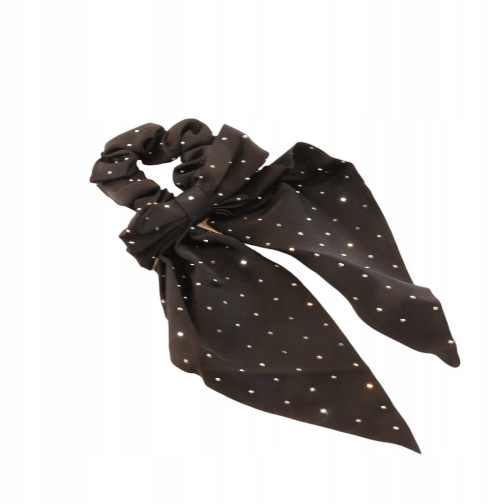 Scrunchies Gumki do włosów Owijki Kokarda Cekiny