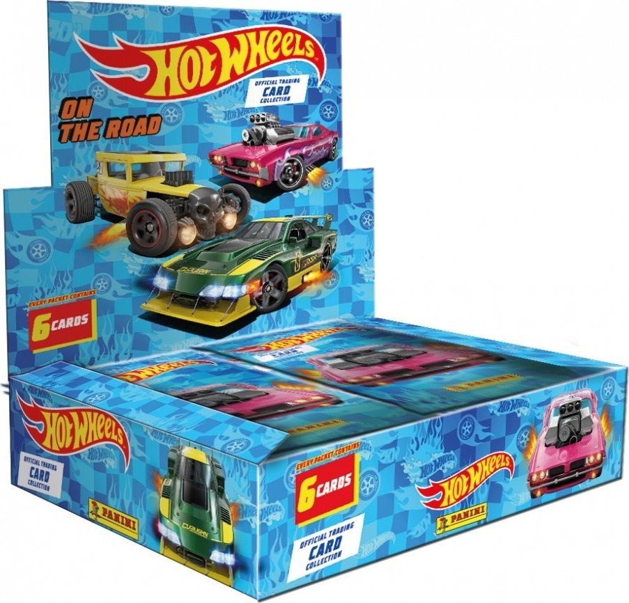 Saszetka z kartami Hot Wheels Display 24 sztuki