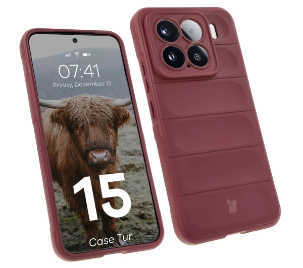 Bizon Tur do Xiaomi 15 Ciemnofioletowy