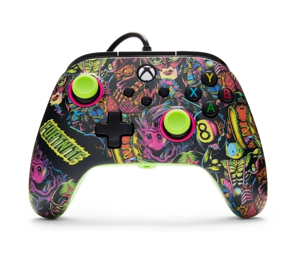 PowerA Advantage Wired Controller Fortnite Glow do Xbox Series X/S, Xbox One, PC Przewodowy