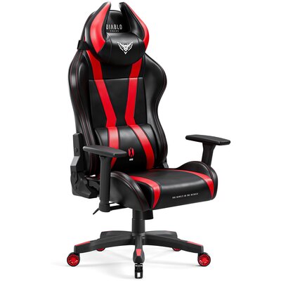 Fotel DIABLO CHAIRS X-Horn 2.0 (S) Czarno-czerwony