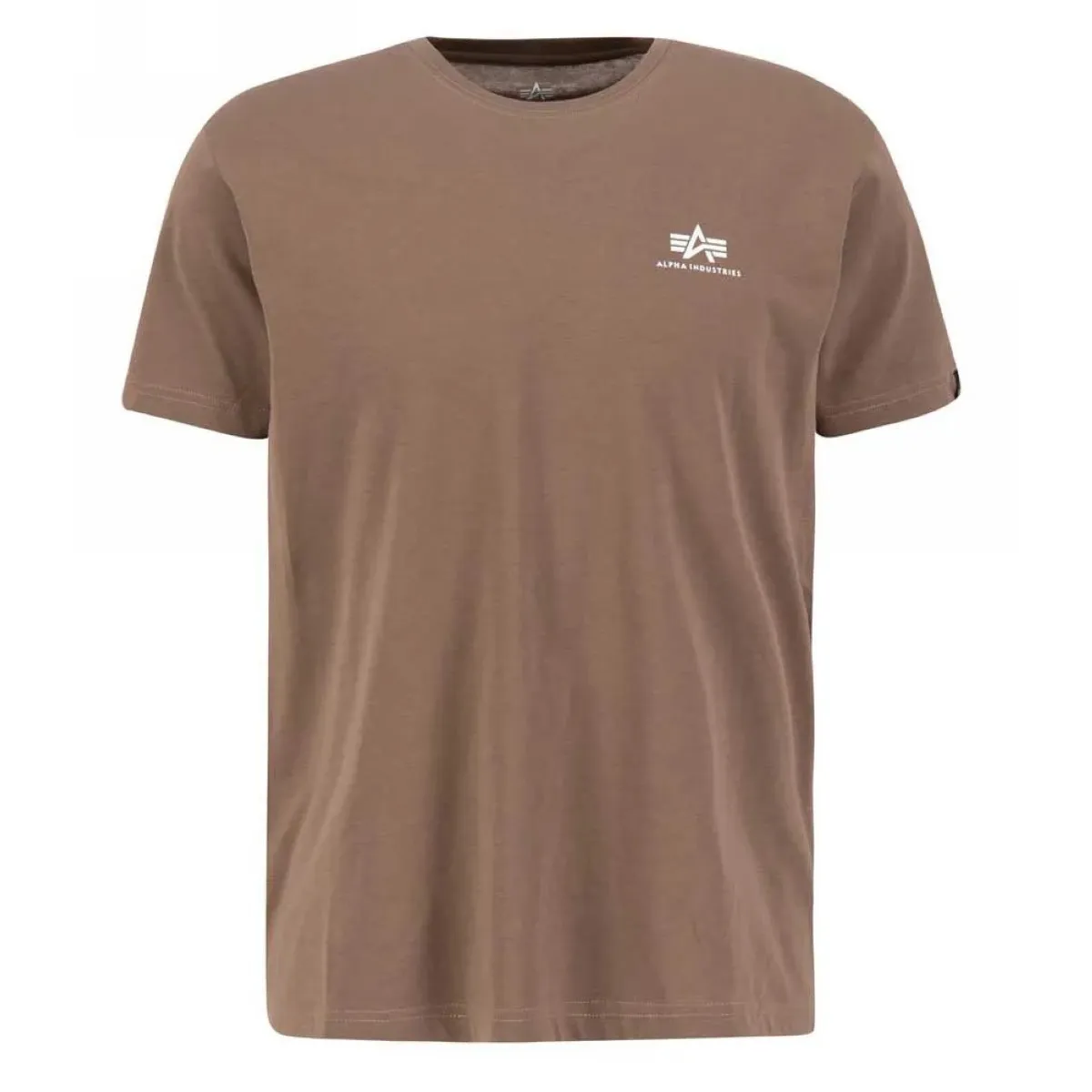 Koszulka Alpha Industries Small Logo Basic 188505 183 - Taupe