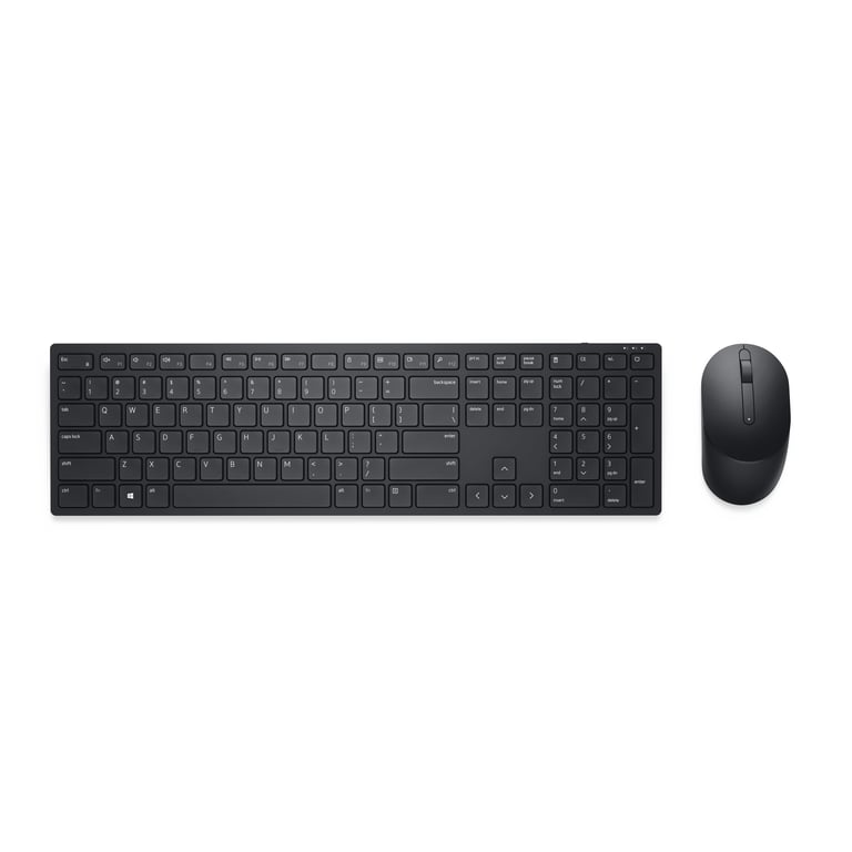 DELL KM5221W klawiatura Dołączona myszka RF Wireless QWERTY Hiszpański Czarny KM5221WBKB-SPN KM5221WBKB-SPN