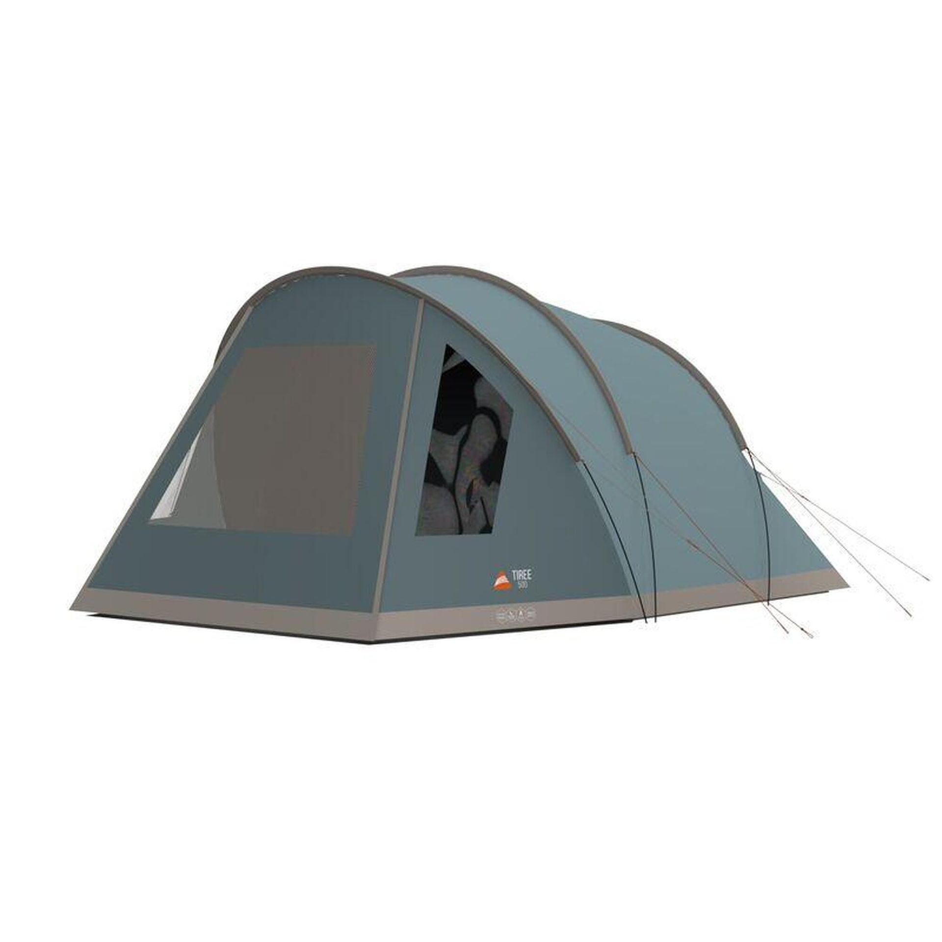 Namiot kempingowy 5-osobowy Vango Tiree 500 mineral green