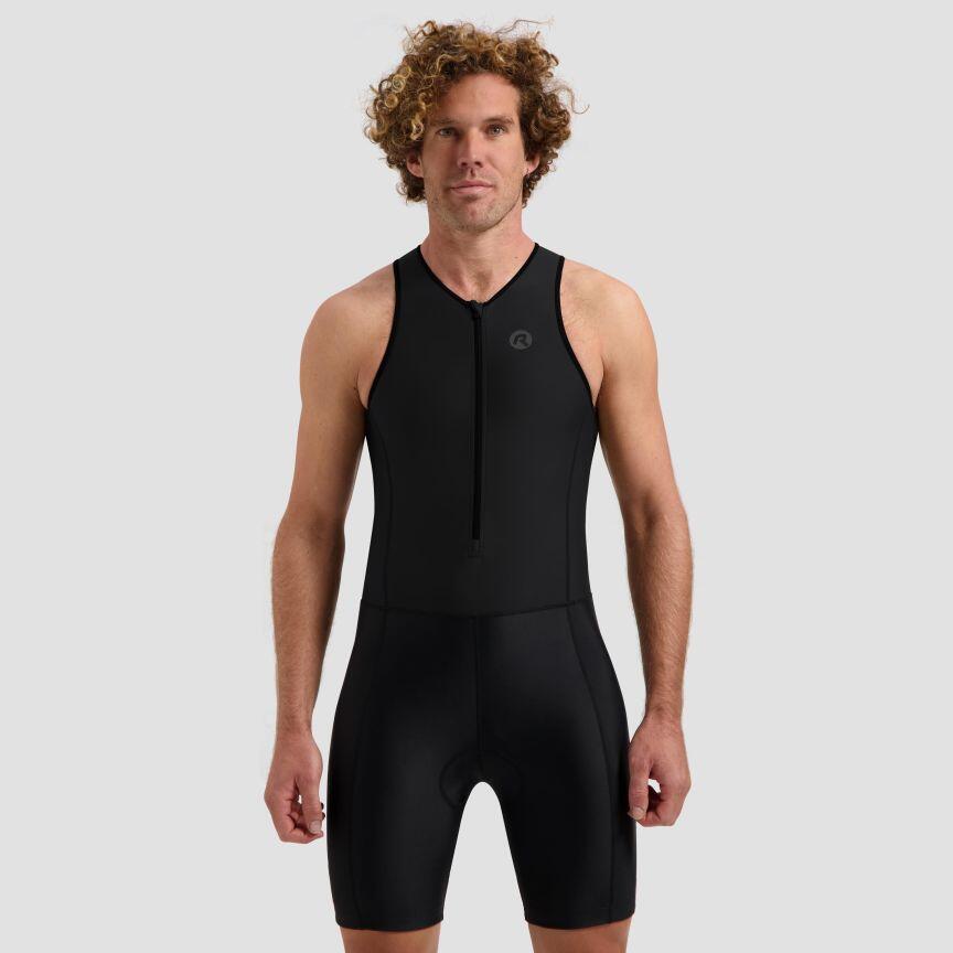 Rogelli Herren Triathlonanzug Florida, Black, M, 030.003 (030.003.M)