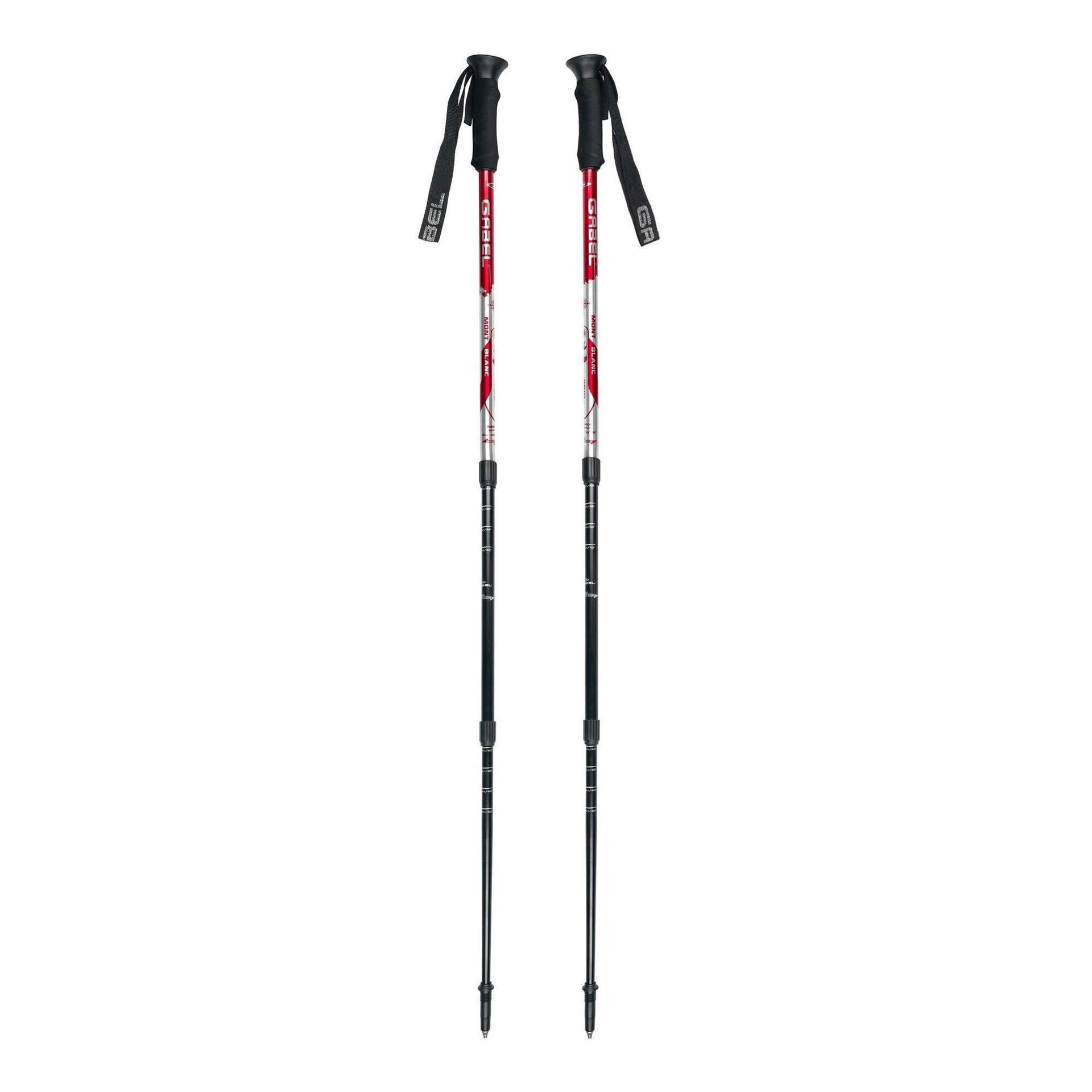 Gabel Kije trekkingowe Mont Blanc Lite Red 70094307
