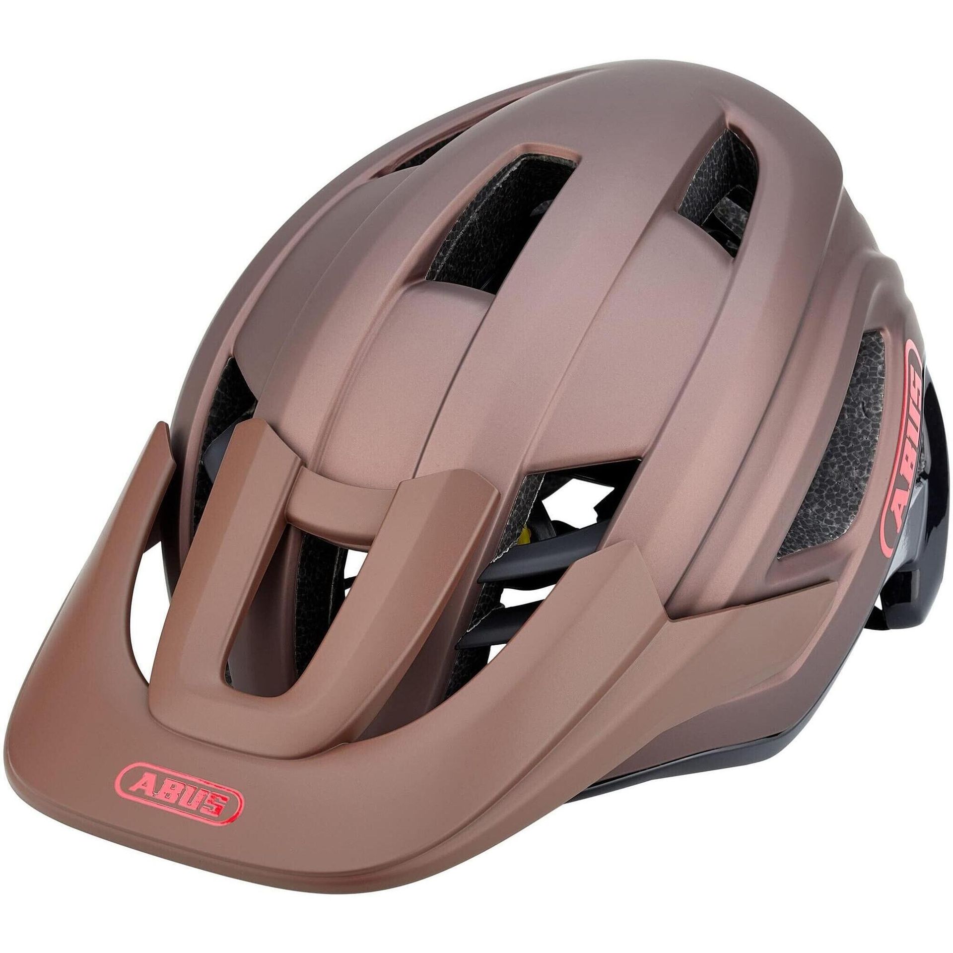 ABUS Cliffhanger Metallic Brązowy MTB ( L) MIPS