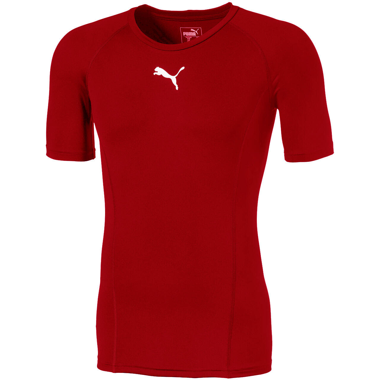 Puma męska ligi Base Layer Tee SS Shirt, czerwony, s 655918 01
