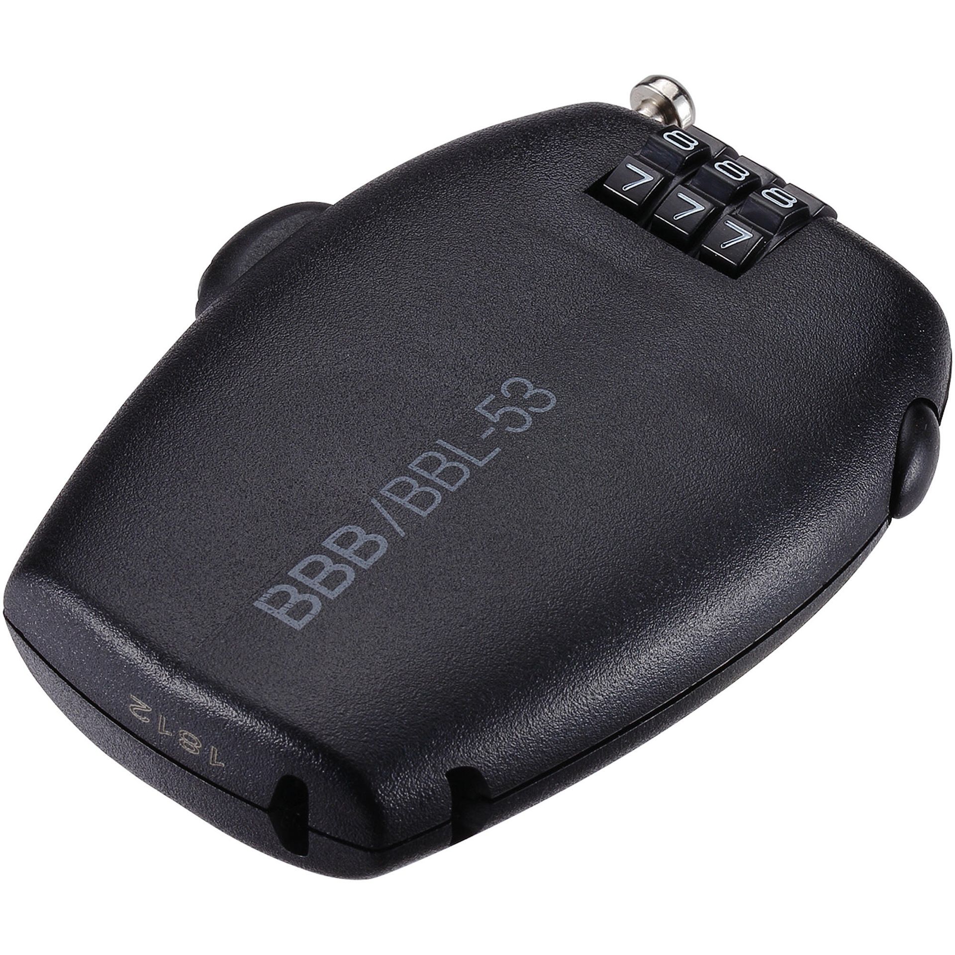 BBB kłódka BBB zapięcie do kabli MINICASE BBL-53, czarny, 1,6 mmx670 mm, 2.905.455.301 881555301_schwarz_1,6mmx670mm