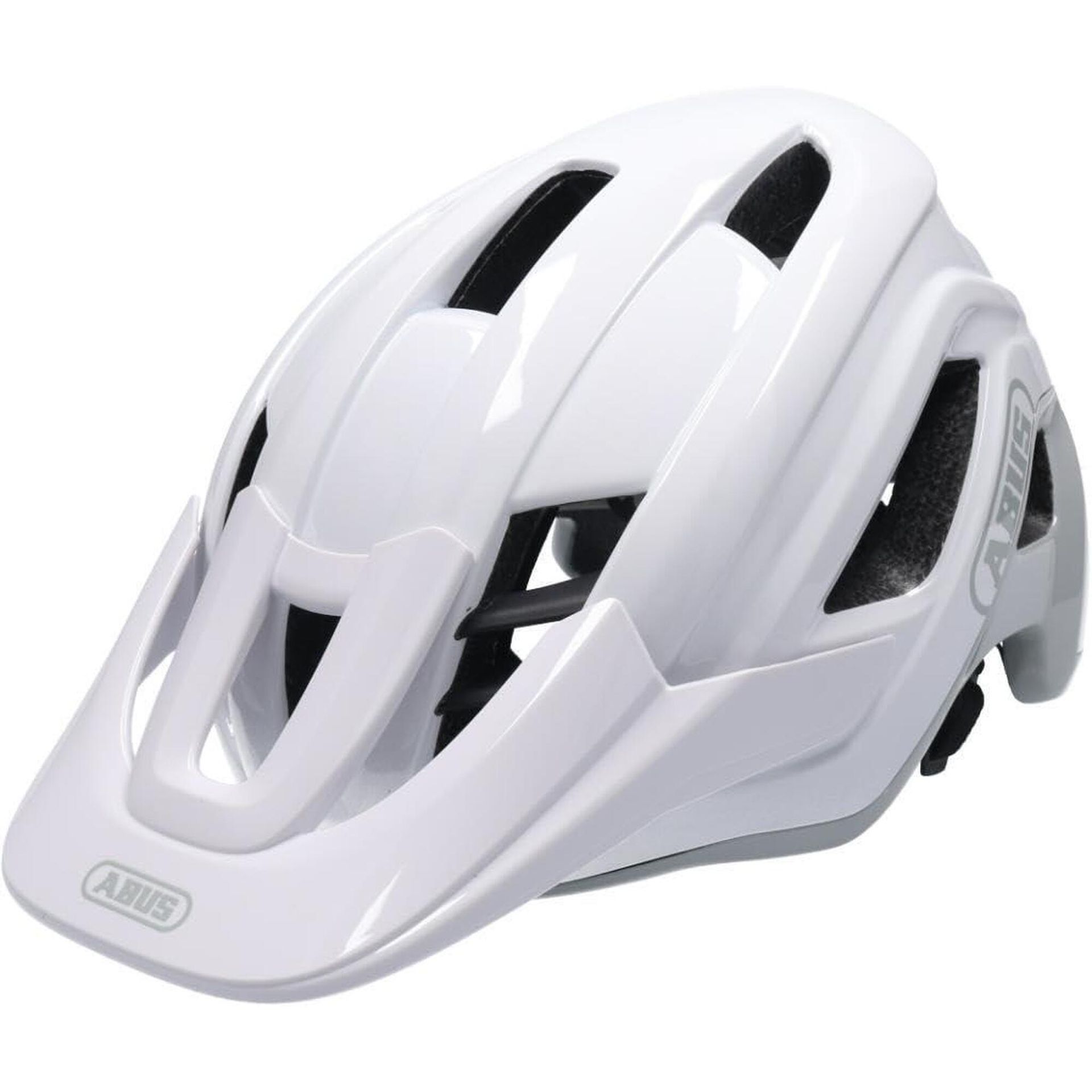 ABUS CliffHanger Shiny Biały MTB ( L)