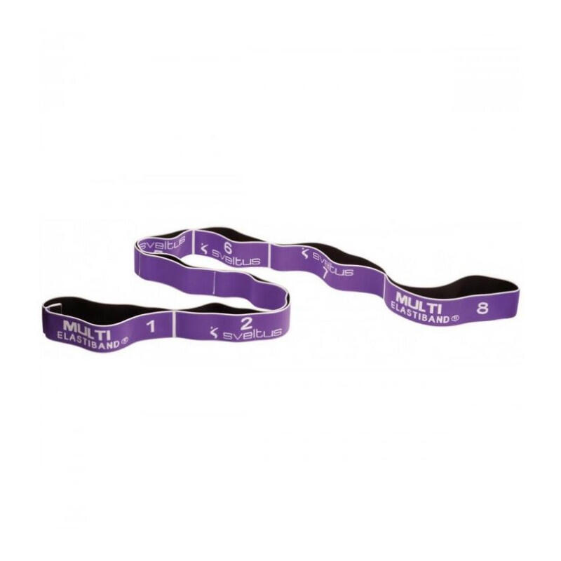 sveltus Sveltus Elastikband MULTI 15kg Aqua Gymnastik Opaska fitness, Fioletowa 0133_Violet_15 kg