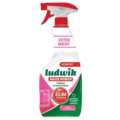 Płyn do mycia kabin prysznicowych LUDWIK Maxx Power 600 ml