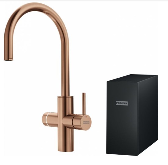 Bateria stojąca FRANKE Mythos Water Hub All in One Miedziany 160.0731.758 Raty 0% - Indywidualne wyceny