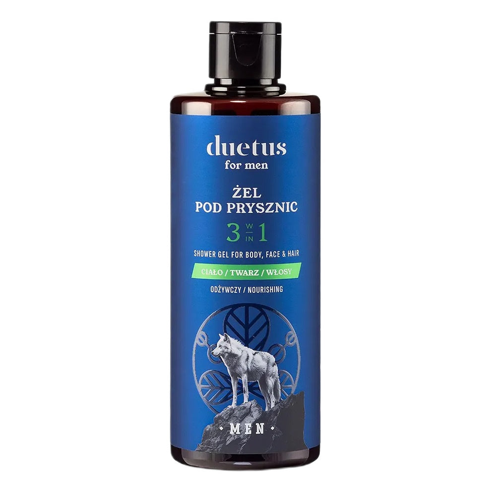 Duetus For Men odżywczy żel pod prysznic 3w1 300ml