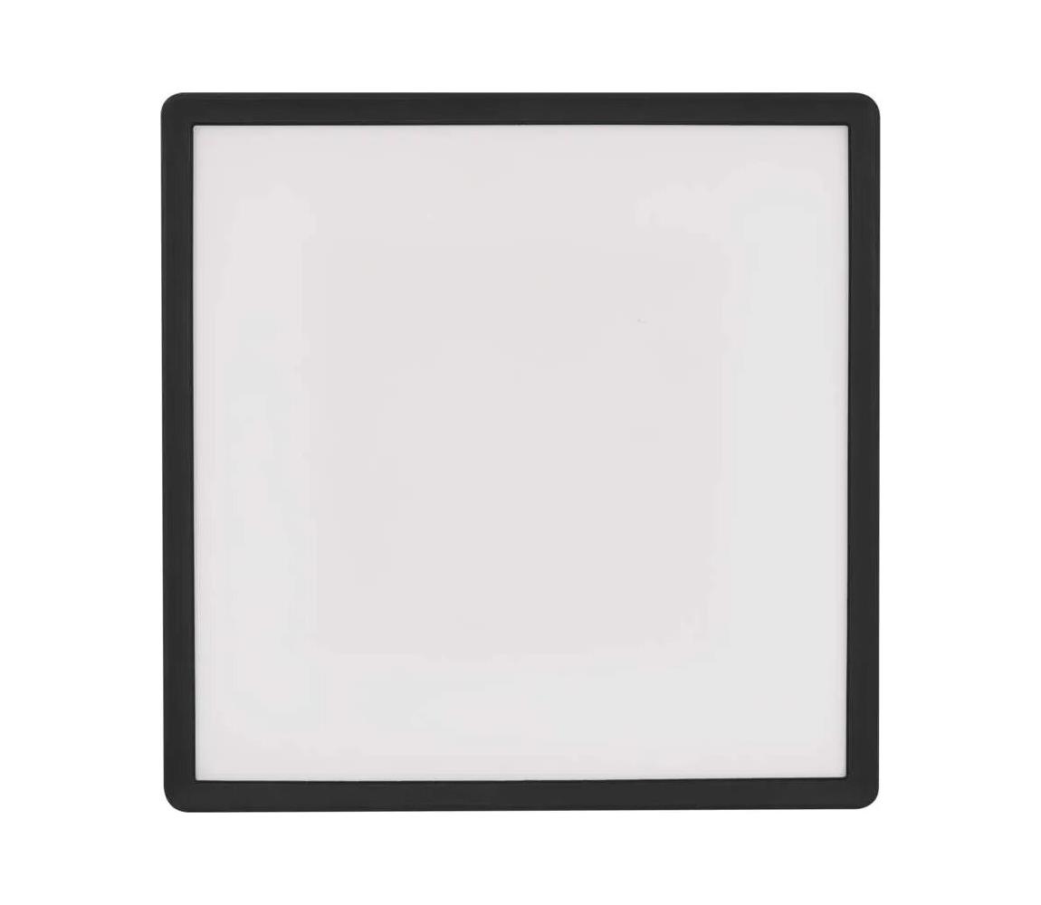 LED Plafon FLORI LED/18W/230V 4000K czarny 29x29 cm