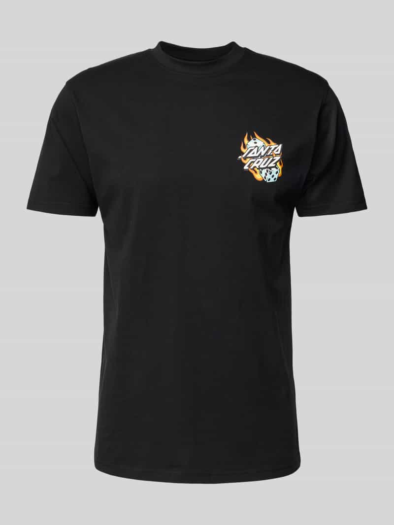 T-shirt z nadrukiem z logo