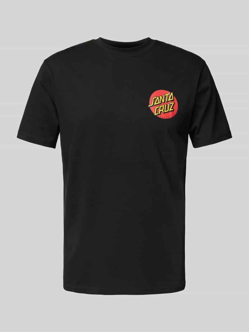 T-shirt z nadrukiem z logo