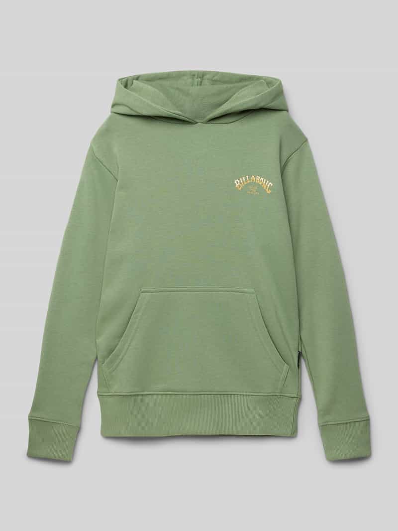 Bluza z kapturem i nadrukiem z logo i napisem model ‘FOUNDATION PO’