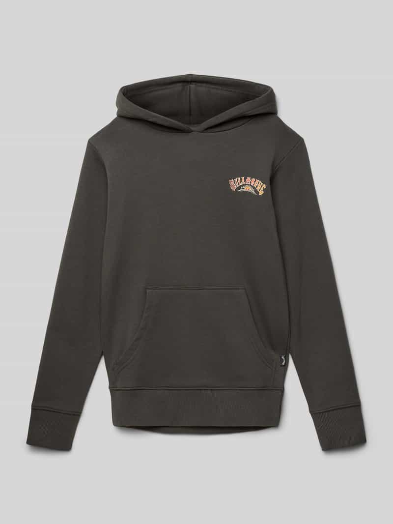Bluza z kapturem i nadrukiem z logo i napisem model ‘FOUNDATION PO’