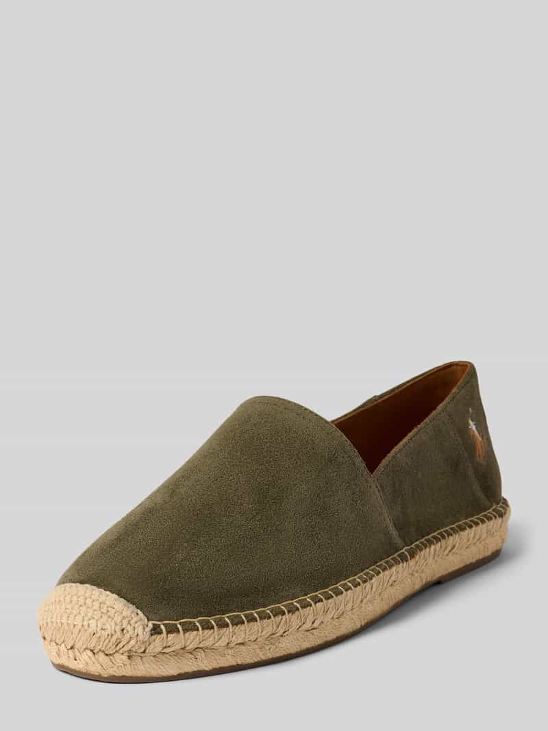 Espadryle z wyhaftowanym logo model ‘CEVIO’