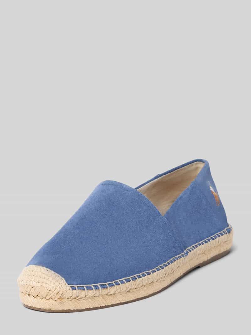 Espadryle z wyhaftowanym logo model ‘CEVIO’