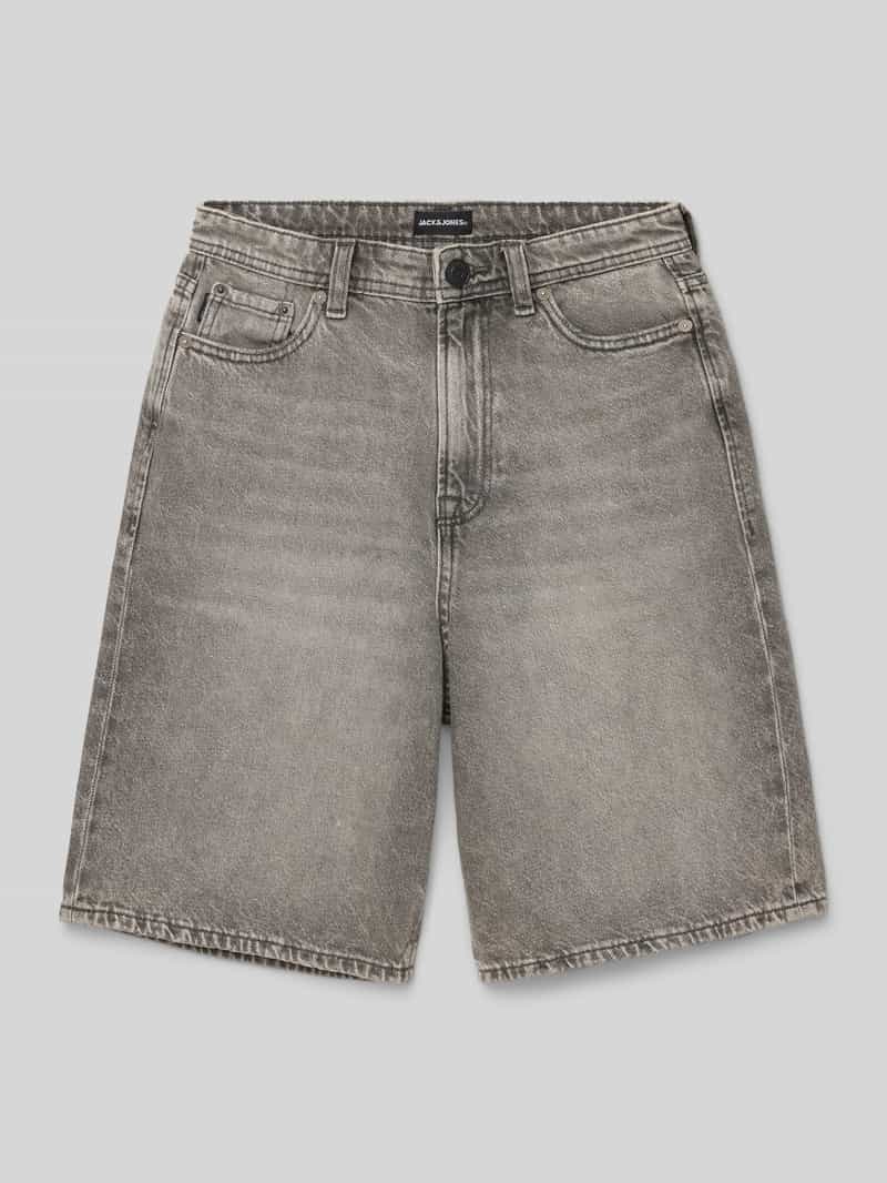 Szorty jeansowe z 5 kieszeniami model ‘IRON’