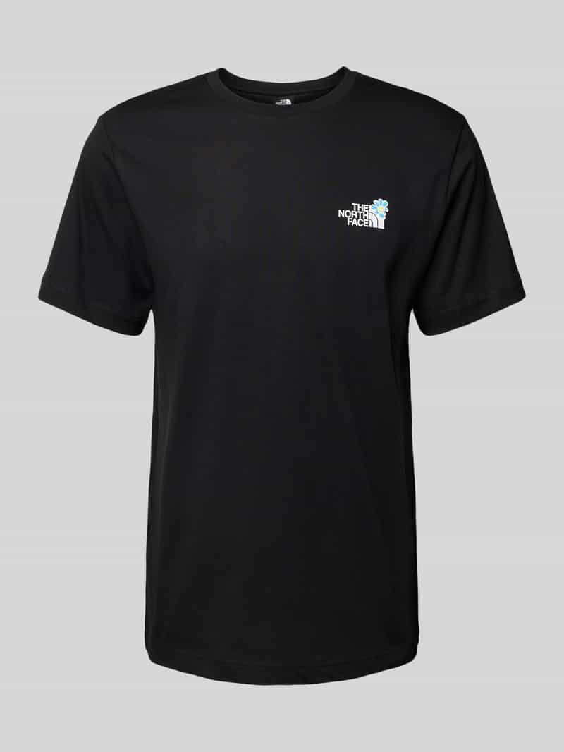T-shirt z nadrukiem z logo
