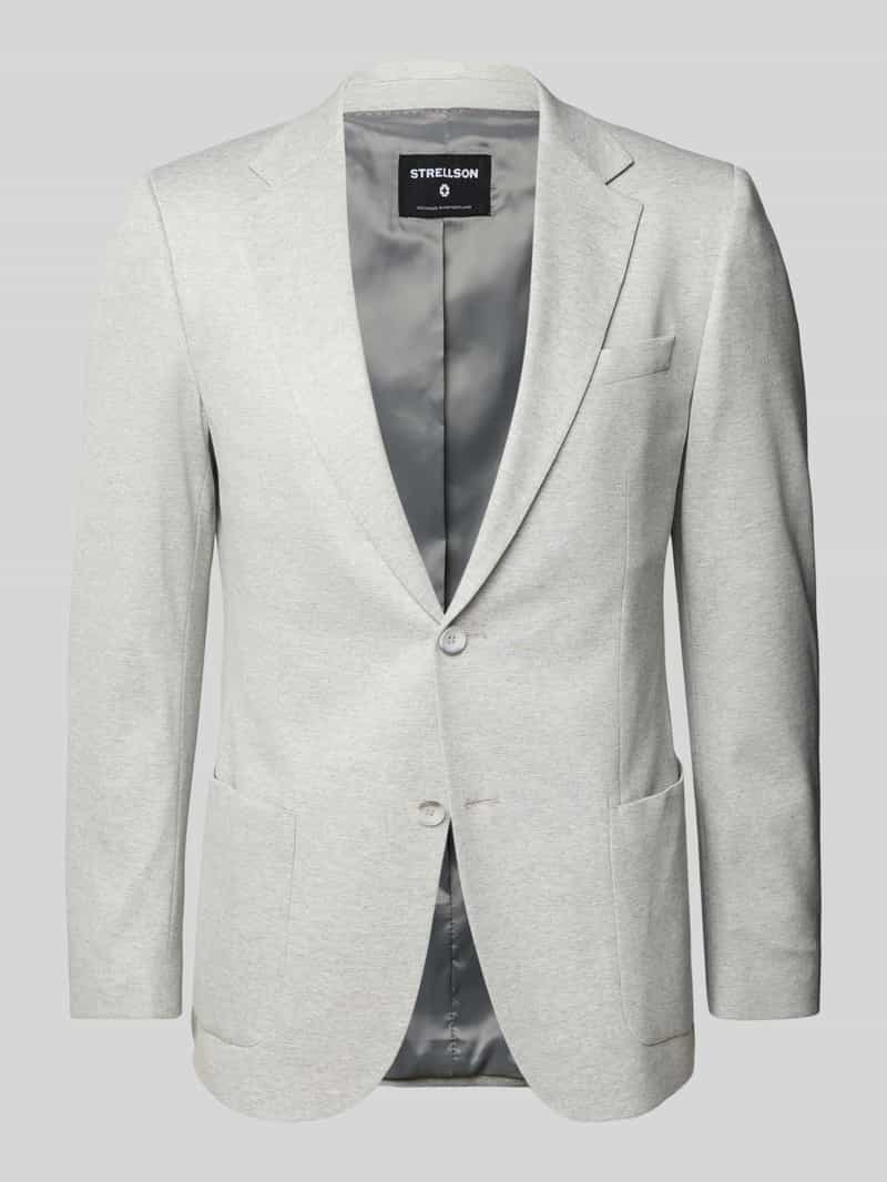 Marynarka zapinana na dwa guziki o kroju slim fit z wpuszczanymi kieszeniami model ‘Arndt3’