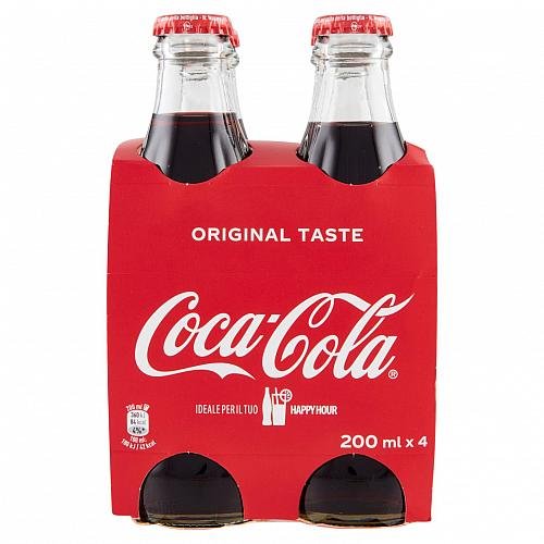 Napój gazowany Coca Cola 4x200ml - Coca Cola