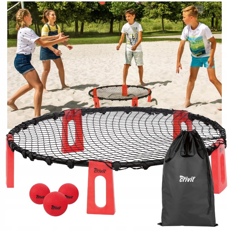 Gra Ogrodowa Spikeball Zestaw Do Gry Smash Ball