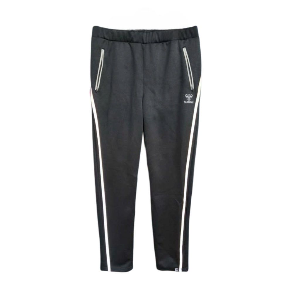 Hummel Spodnie Dresowe z Odblaskowym Paskiem Unisex Czarne M