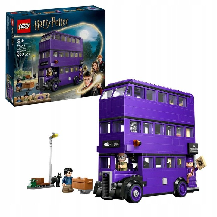 LEGO Harry Potter - Autobus Przygoda na pokładzie Błędnego Rycerza Kinght Bus ZESTAW LEGO PREZENT DLA CHŁOPCA DZIEWCZYNKI DZIECI