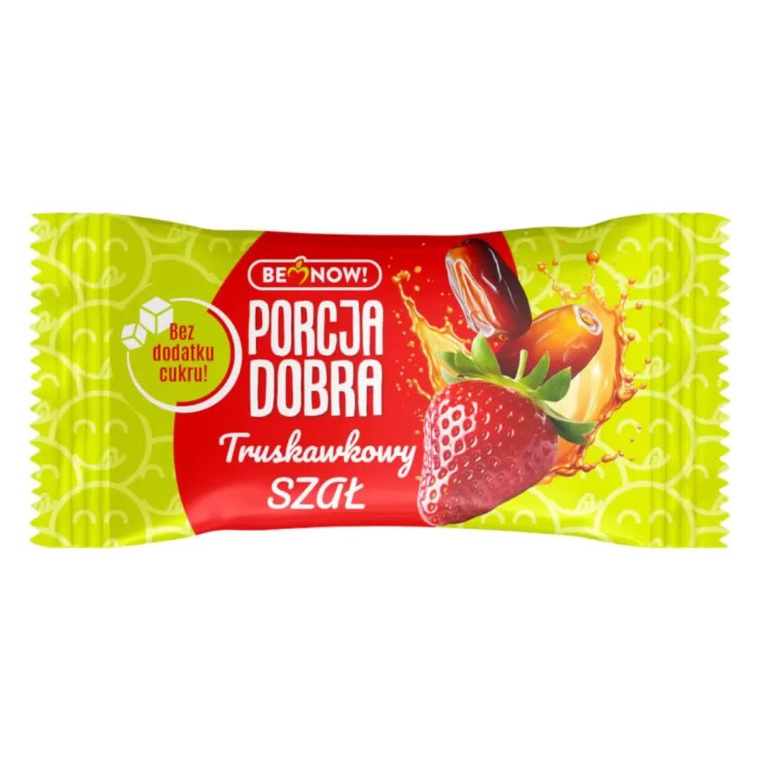 Przekąska Daktylowo - Truskawkowa Porcja Dobra, 20g