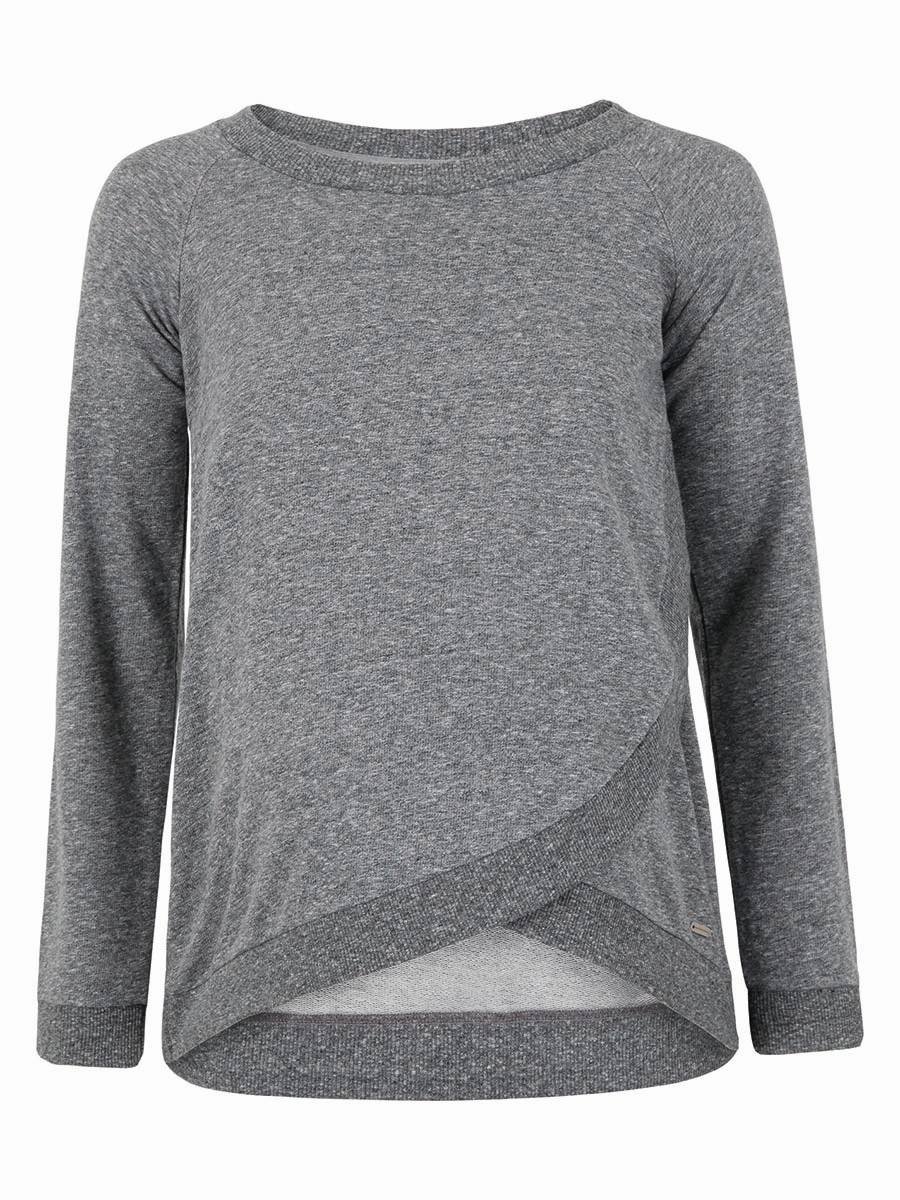 Damska bluza dresowa do karmienia szara Bellybutton Maternity, r.XS