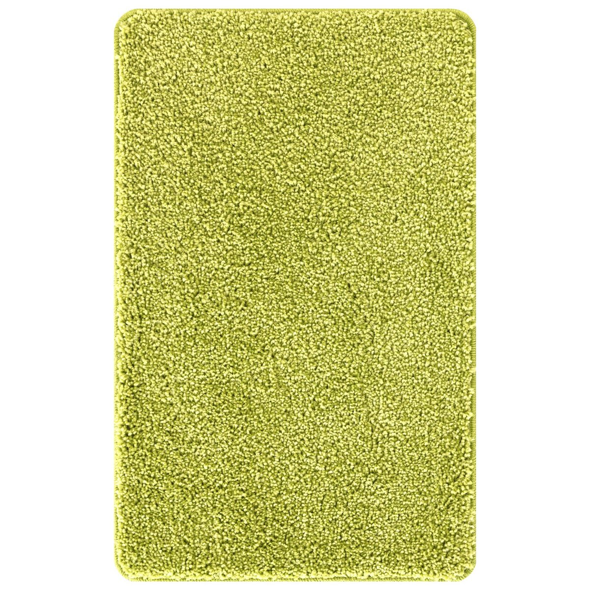Dywanik łazienkowy vidaXL Jasnozielony Mikrofibra 50 x 50 cm Prostokątny