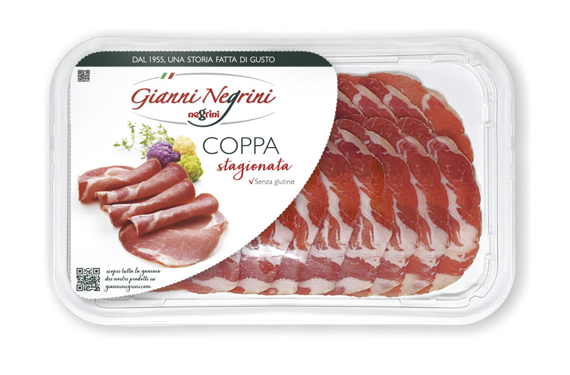 Karkówka dojrzewająca Coppa stagionata plastry 80g - Gianni Negrini