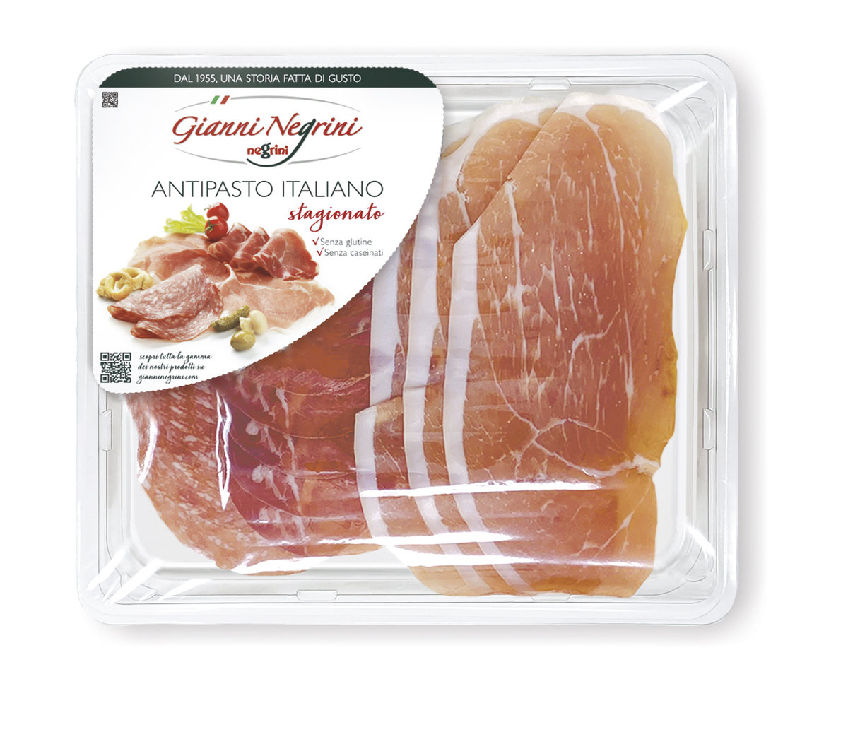 Prosciutto i salami mix Antipasto Italiano stagionato 120g - Gianni Negrini