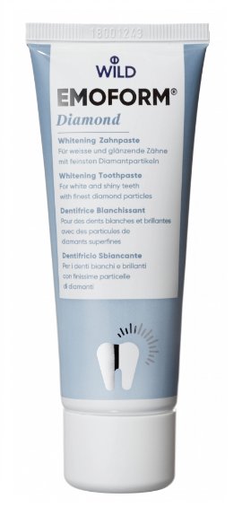 Emoform Diamond Pasta Do Zębów Z Fluorem 75ml Na Nadwrażliwość Bez SLS, , E101436, [kolor]