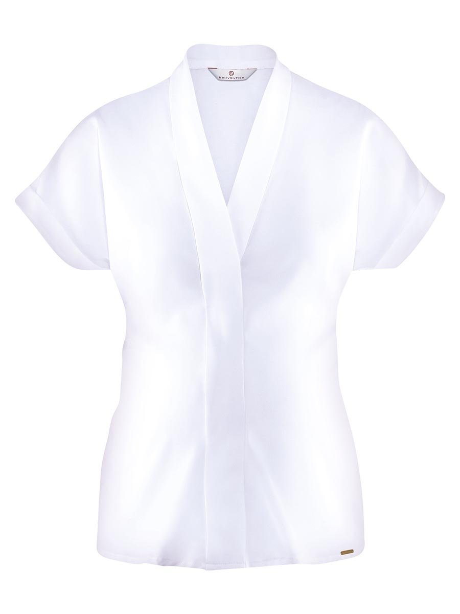 Damska koszula ciążowa krótki rękaw biała Bellybutton Maternity, r.38